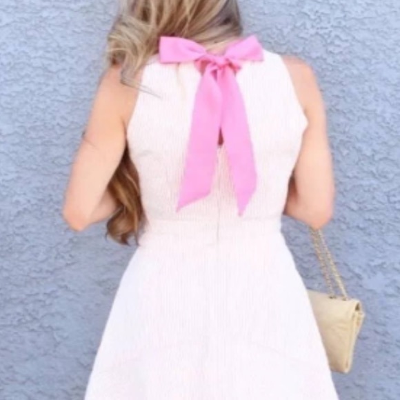 j crew pink bow dress J Crew Strapless Bow-Front Swim Cover-Up Dress, NWT